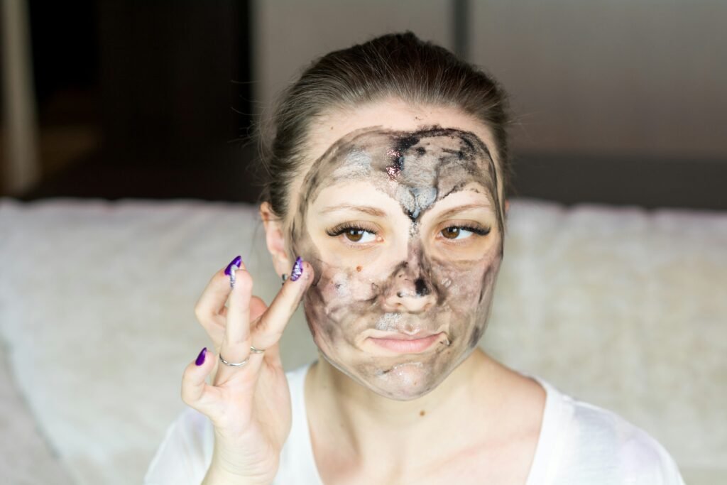 skincare face woman
