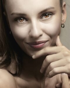 Healthy glowing skin